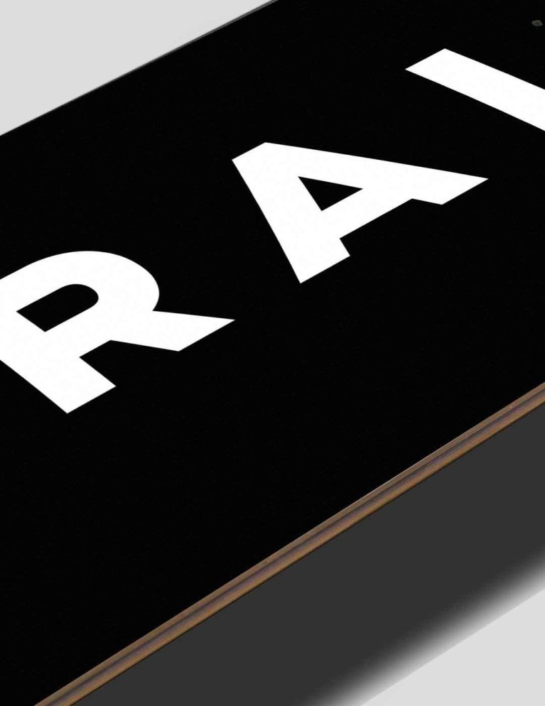 Tabela PARALEL logo skate deck